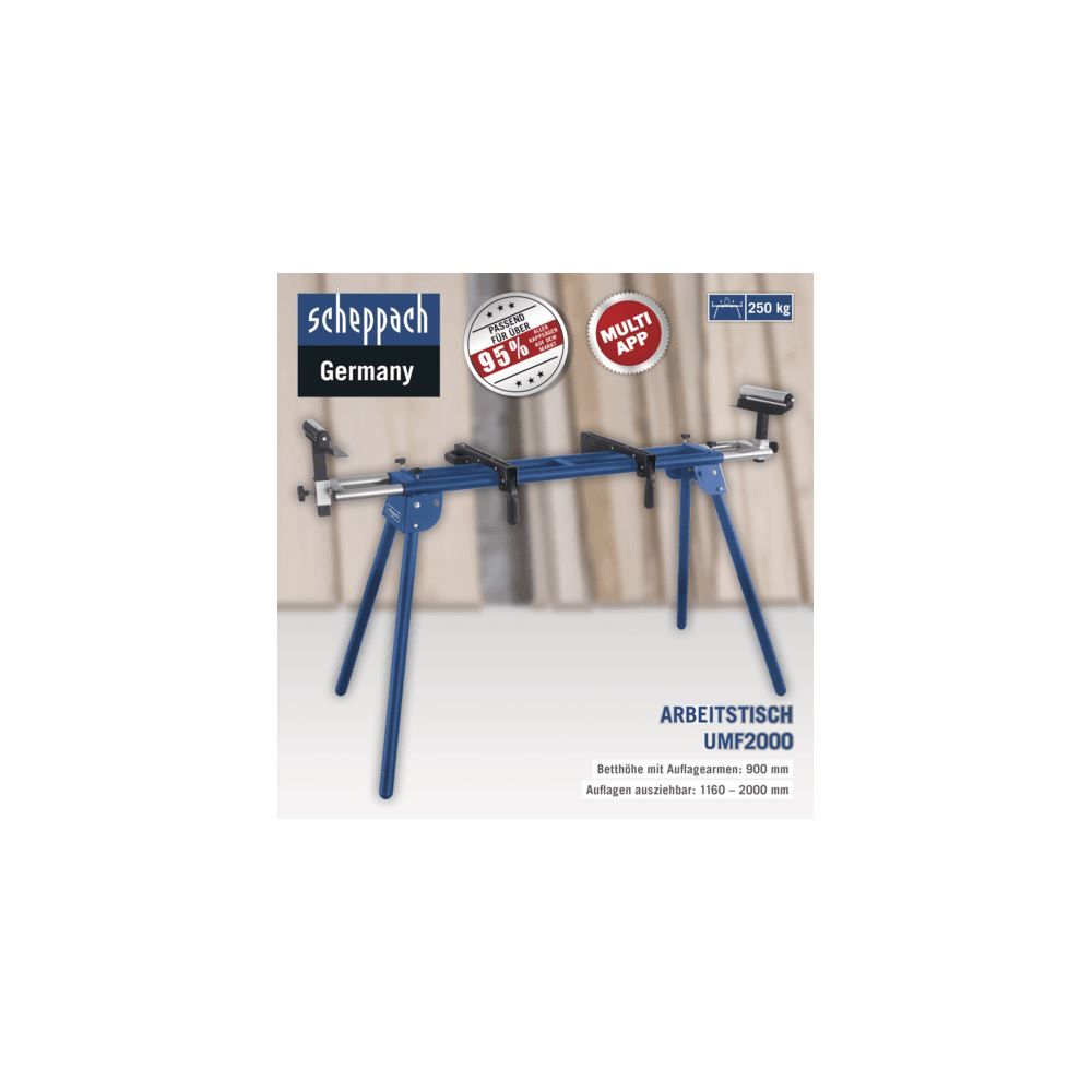 Produktbild SCHEPPACH Maschinenuntergestell Arbeitstisch UMF2000 bild 5