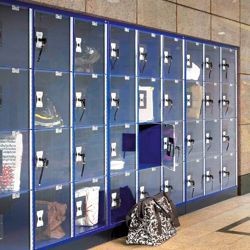 Umkleideschränke Beispiel Schließfachschrank
