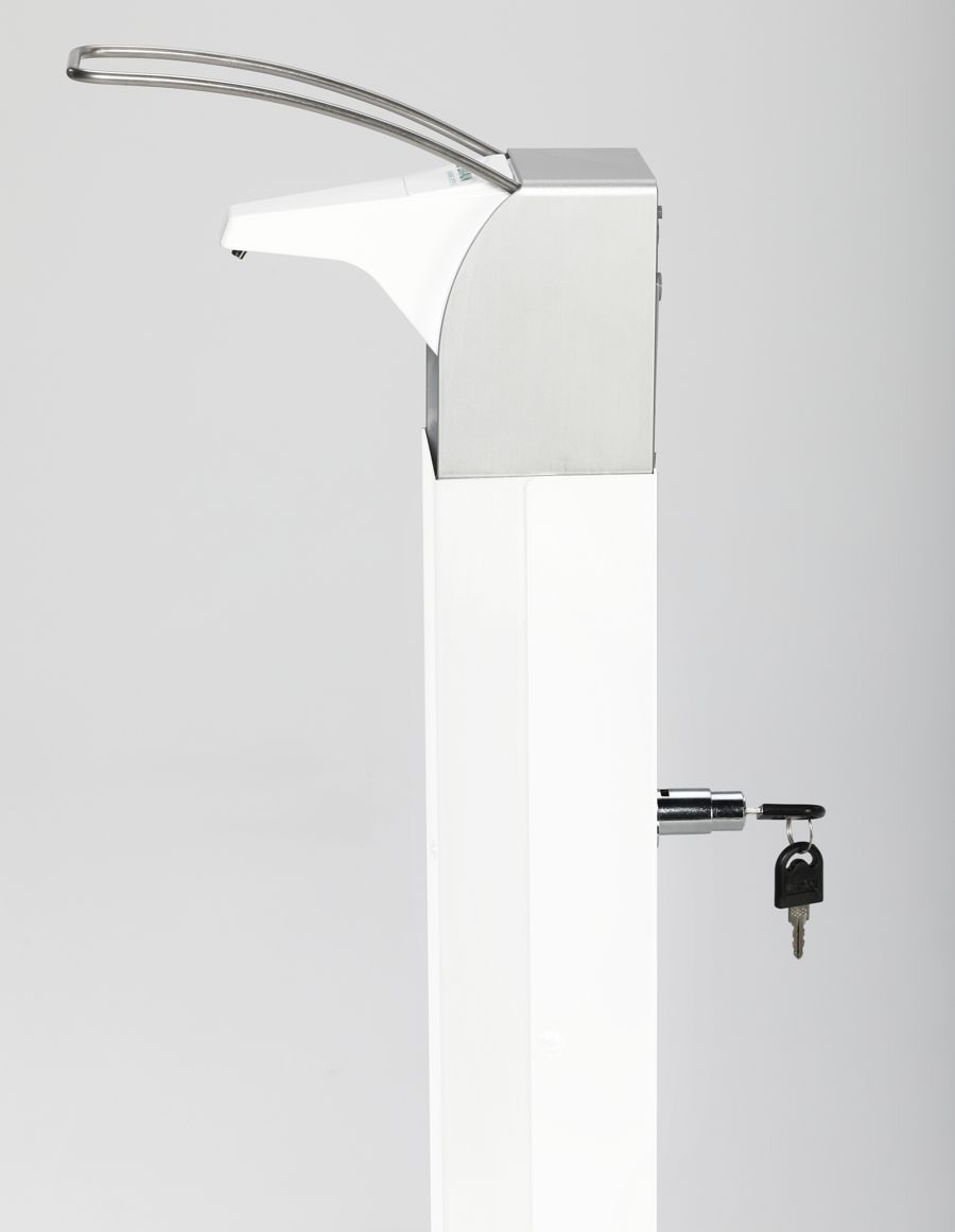 Produktbild Var Desinfektionsmittelspender HDS 105 weiß Handdesinfektionsspender Details 2 bild 3