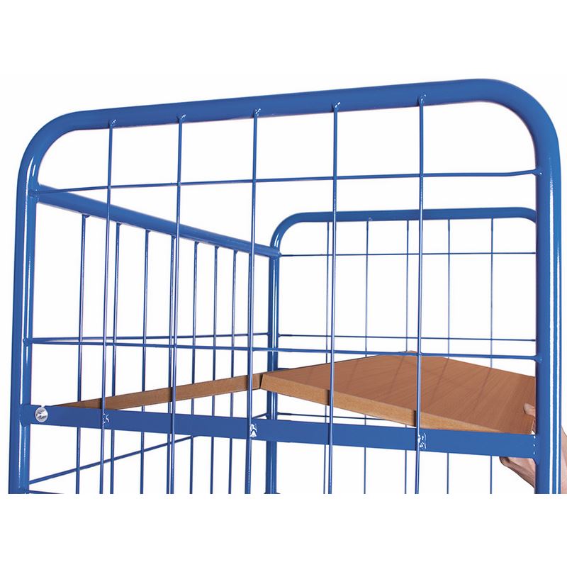 Produktbild Variofit Etagenwagen hoch mit klappbaren Etagenböden 1400x800x1890mm bild 2