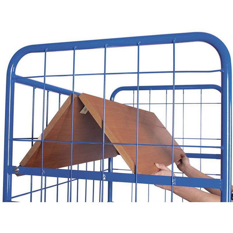 Produktbild Variofit Etagenwagen hoch mit klappbaren Etagenböden 1400x800x1890mm bild 3