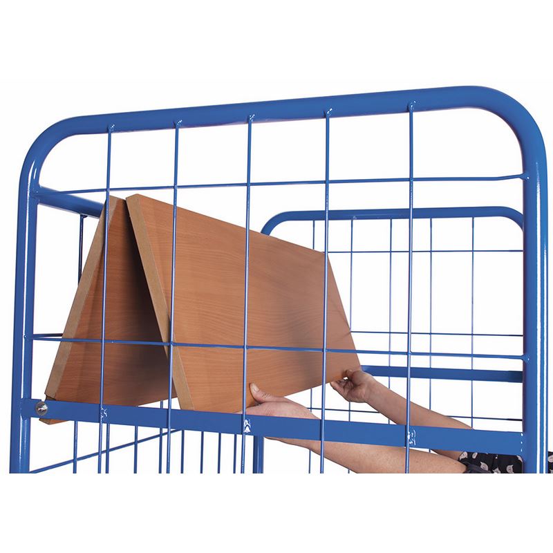 Produktbild Variofit Etagenwagen hoch mit klappbaren Etagenböden 1400x800x1890mm bild 4