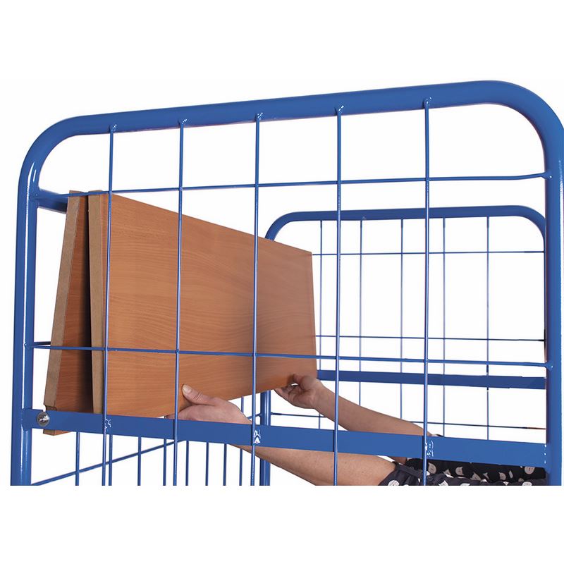 Produktbild Variofit Etagenwagen hoch mit klappbaren Etagenböden 1400x800x1890mm bild 5