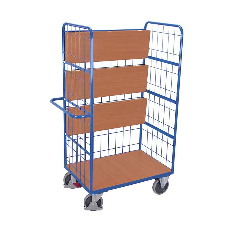 Produktbild Variofit Etagenwagen hoch mit klappbaren Etagenböden 1400x800x1890mm bild 6