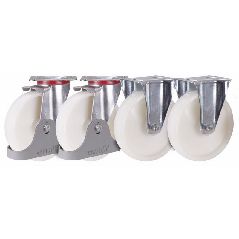 Produktbild Variofit Polyamidräder Durchmesser 200mm Satz