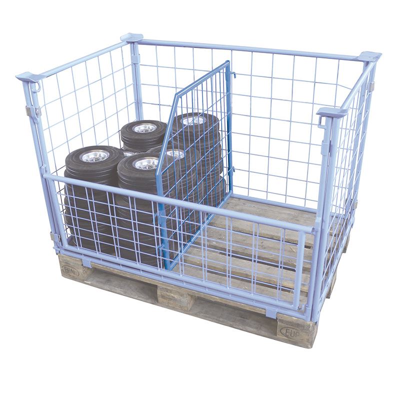 Produktbild Variofit Palettenaufsatz Trenngitter schräg 750x500/1000mm