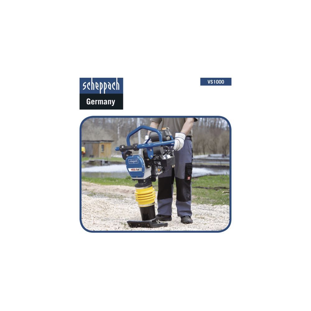 Produktbild SCHEPPACH Vibrationsstampfer VS1000 6.5PS 166ccm bild 6