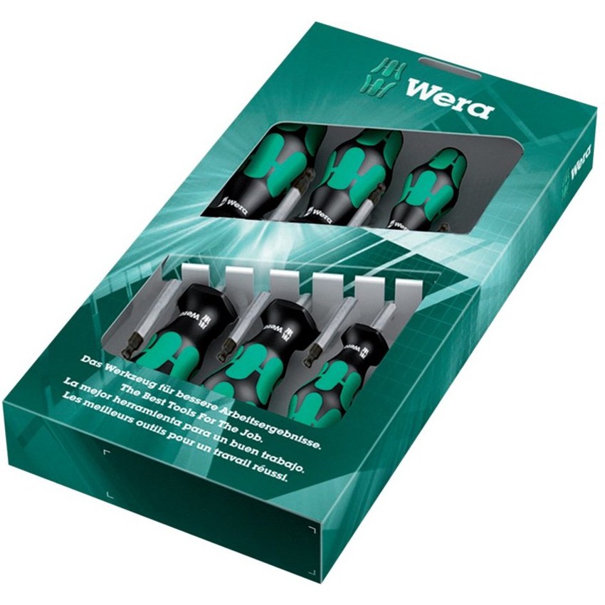 Produktbild Wera Schraubendreher-Satz 6tlg. Kugelkopf