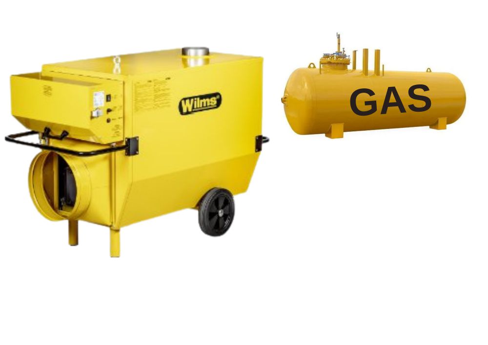 Produktbild Wilms Heissluftturbine BV 265 mit Abgasführung Gas