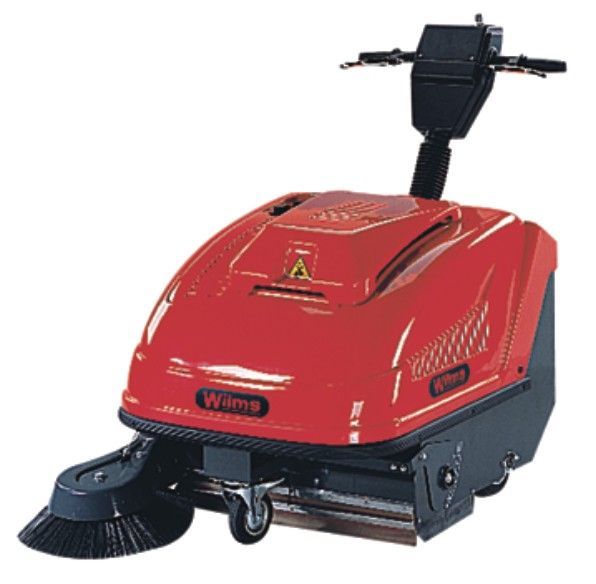 Produktbild WILMS Kehrsaugmaschinen KS 850 E mit Seitenbesen ohne Batterie u. Ladegerät