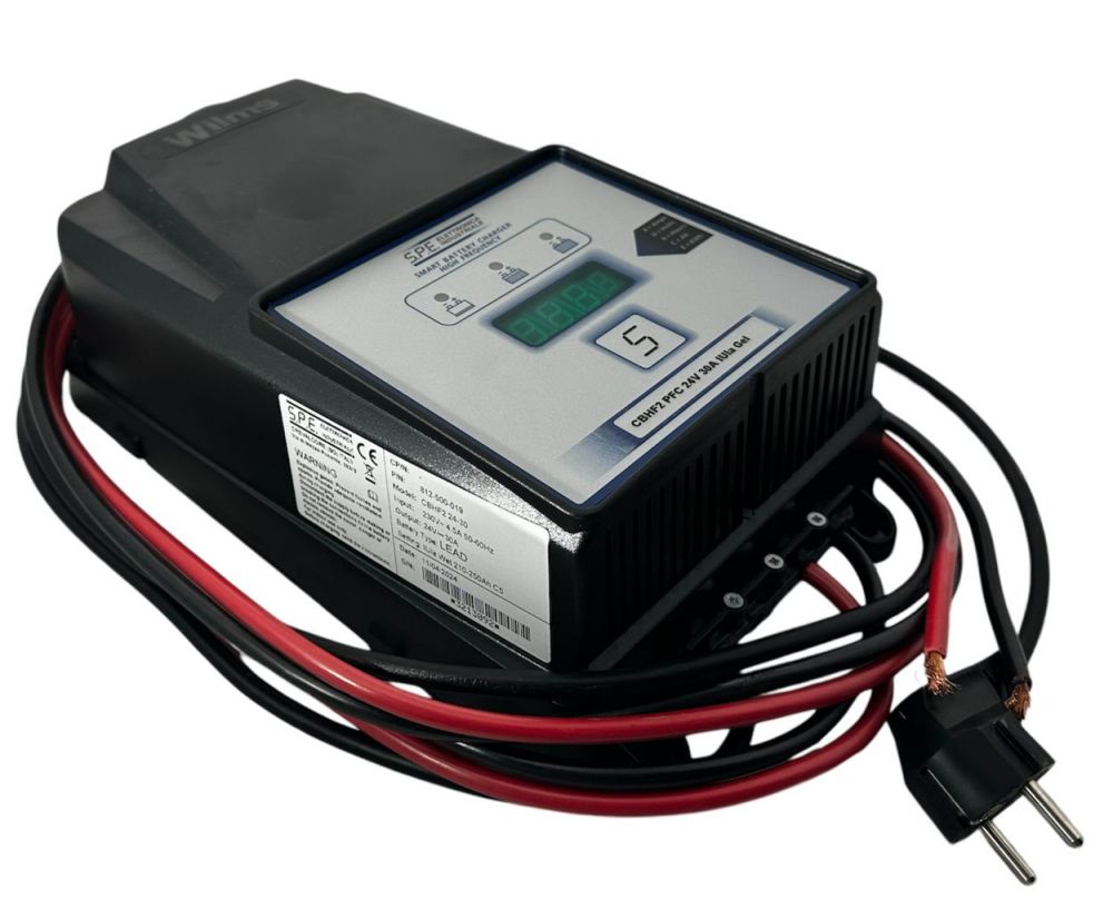 Produktbild WILMS Ladegerät 24V - 20A für Batterie KS 1280 E wartungsfrei