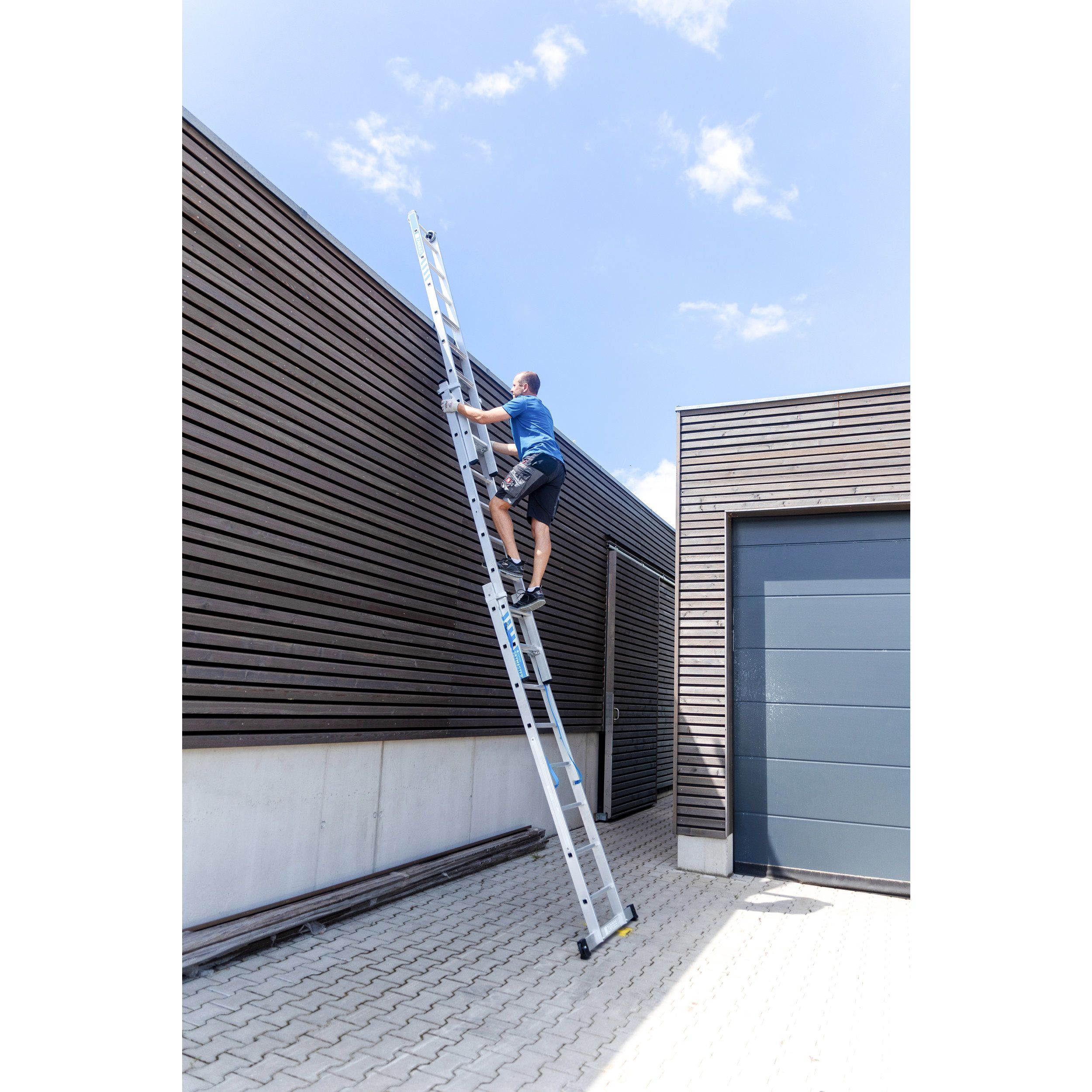 Produktbild Zarges Mehrzweckleiter Skymaster Plus X LM 3 x 10 Stufen - Beispiel bild 5