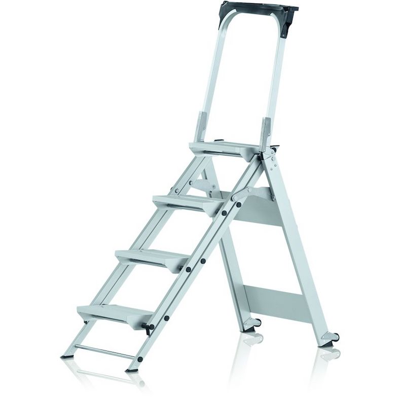 Produktbild ZARGES Plazastep P Sicherheitstreppe 2 Stufen Plattformhöhe 0,44m