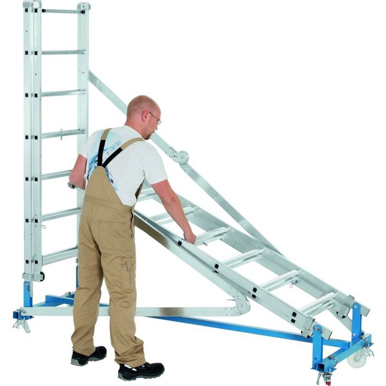 Produktbild ZARGES Variomaster T Arbeitsbühne Arbeitshöhe 4,50m bild 10