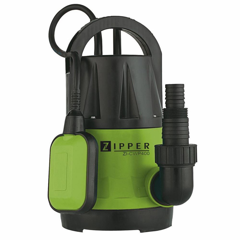 Produktbild ZIPPER Klarwasserpumpe ZI-CWP400 Frischwasserpumpe 7,3 m³/h 400W Schwimmerschalter