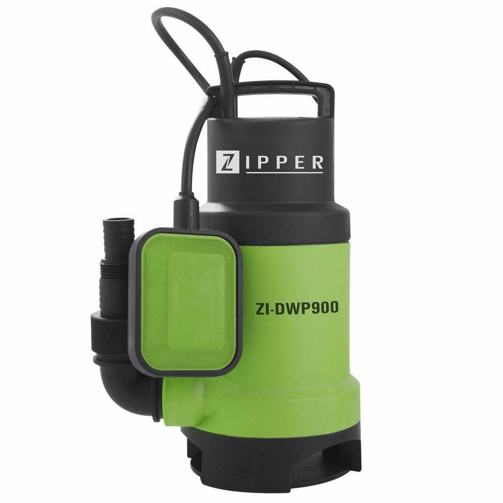 Produktbild ZIPPER Schmutzwasserpumpe ZI-DWP900 14,3 m³/h 900W inklusive Schwimmerschalter