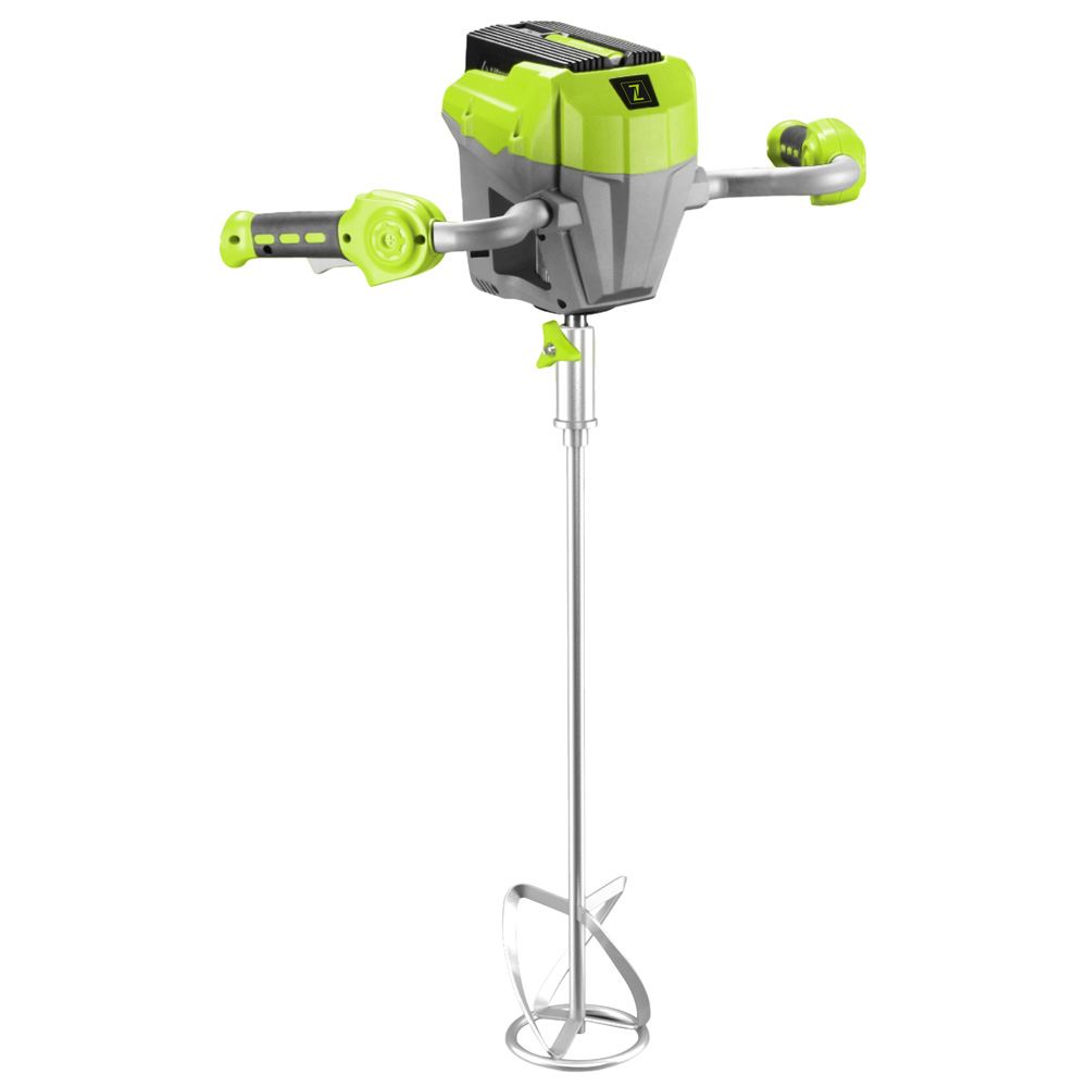 Produktbild ZIPPER Erdbohrer und Mixer ZI-EBM40V-AKKU Bohrtiefe 800 mm - OHNE Akku bild 2