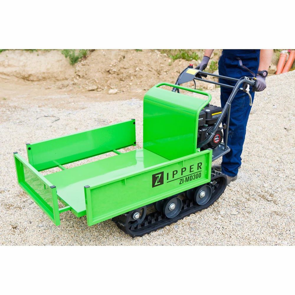 Produktbild ZIPPER Miniraupendumper ZI-MD300 Minitransporter manuelle Kippfunktion bild 2
