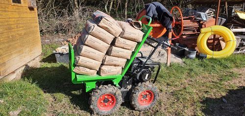 Produktbild Zipper Flachpritsche RD300FP passend zu Rad Dumper RD300 bild 2