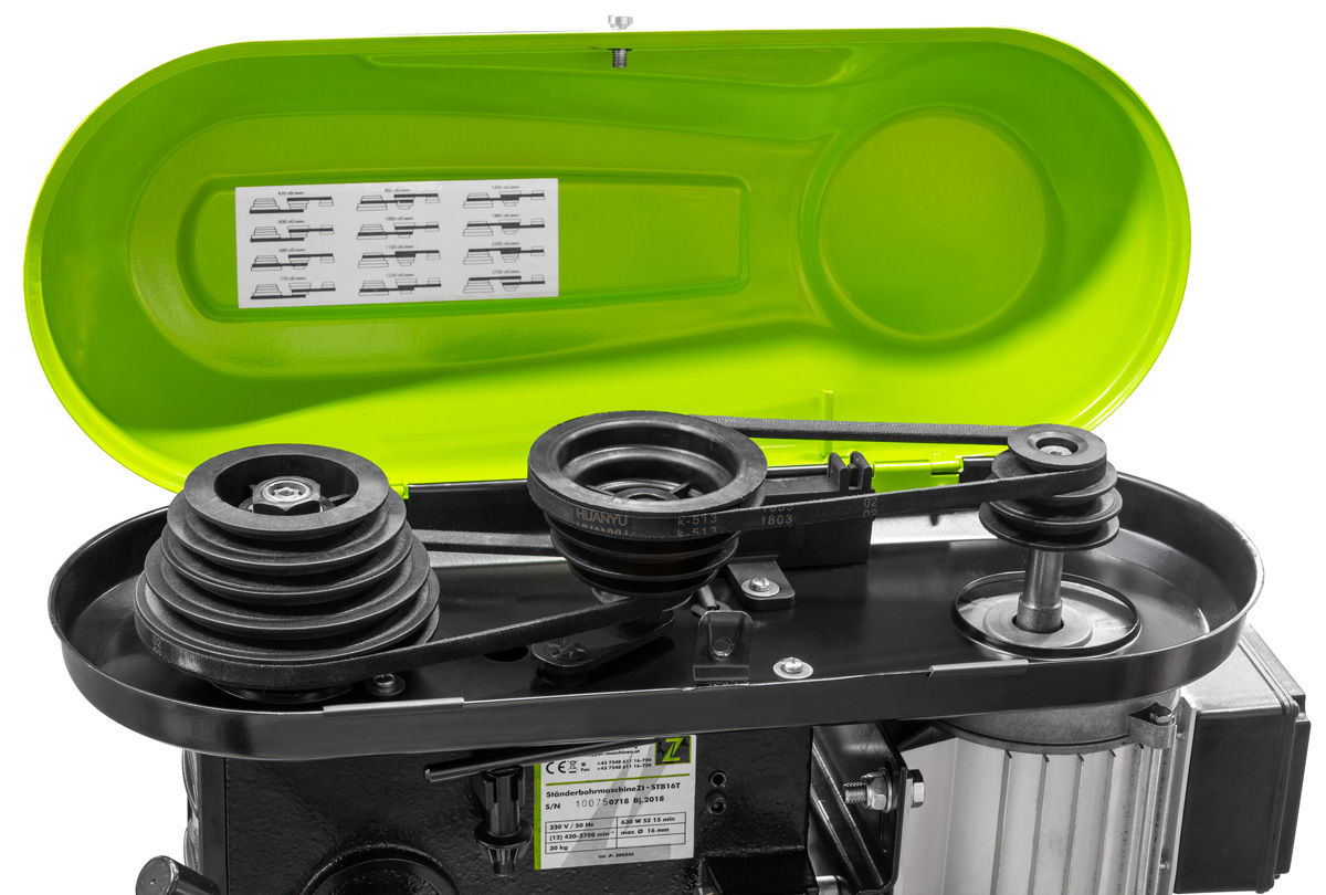 Produktbild Zipper Ständerbohrmaschine Tischbohrmaschine ZI-STB16T 630W bild 3