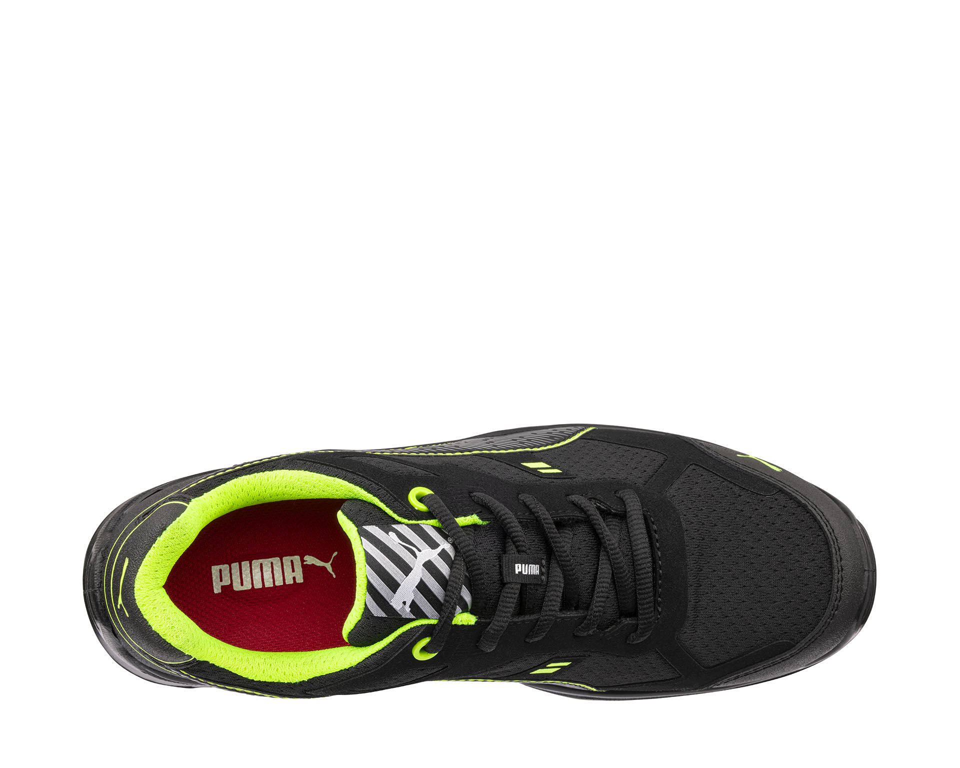 PUMA SAFETY Sicherheitsschuhe S1PS ESD Fuse TC green low von oben bild 2