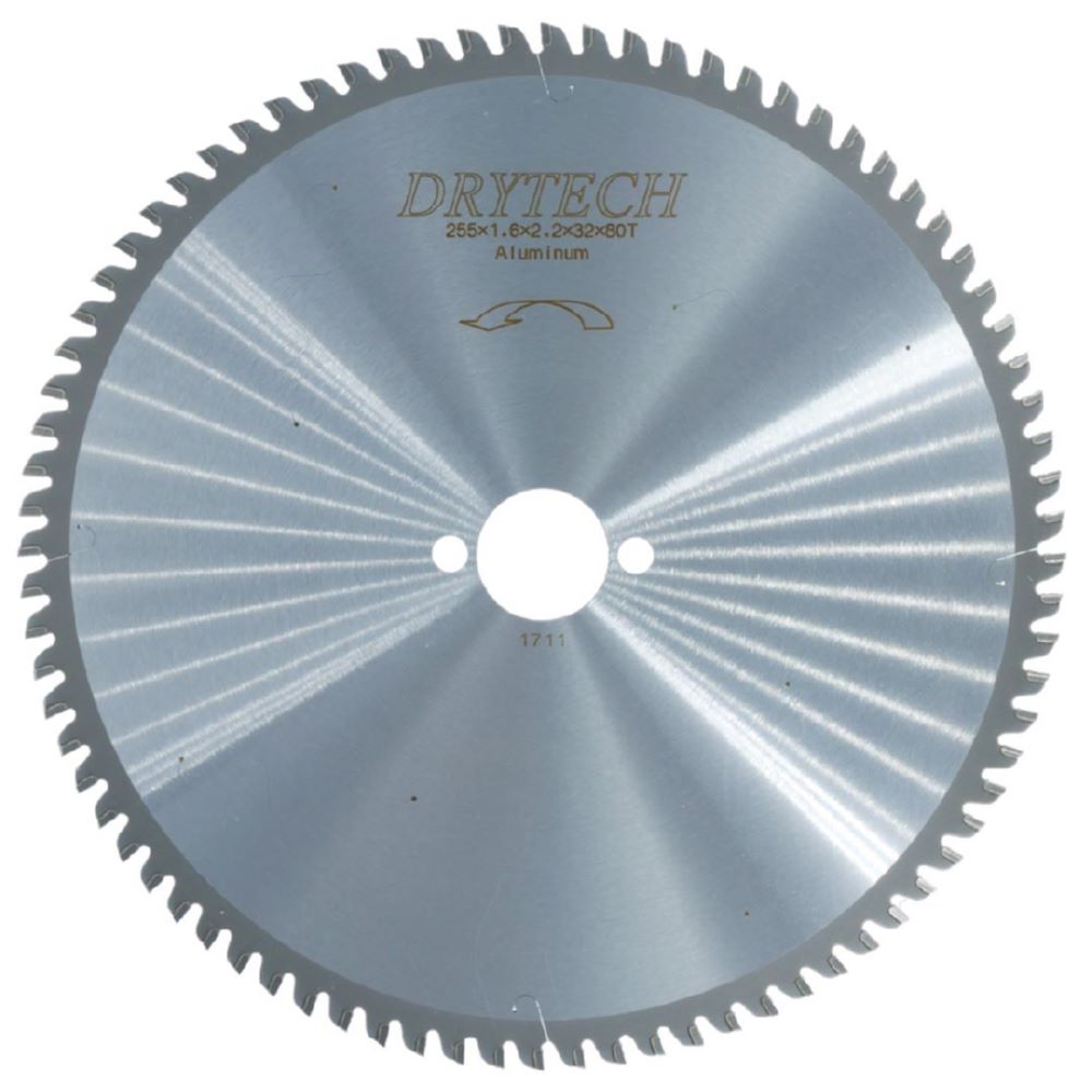Produktbild JEPSON Drytech HM-Sägeblatt Durchmesser 255 mm 80 Zähne für Aluminium