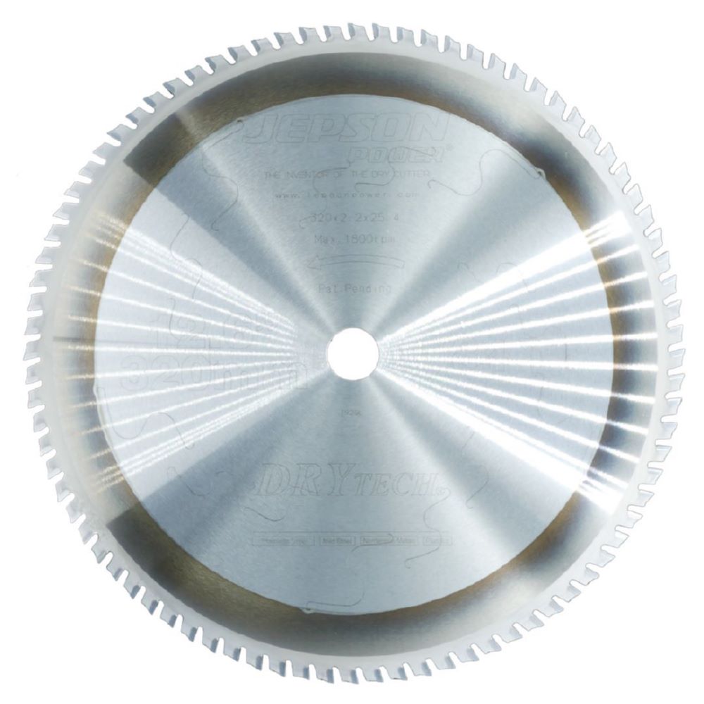 Produktbild JEPSON Drytech HM-Sägeblatt NSF Durchmesser 320 mm  84 Zähne für Inox