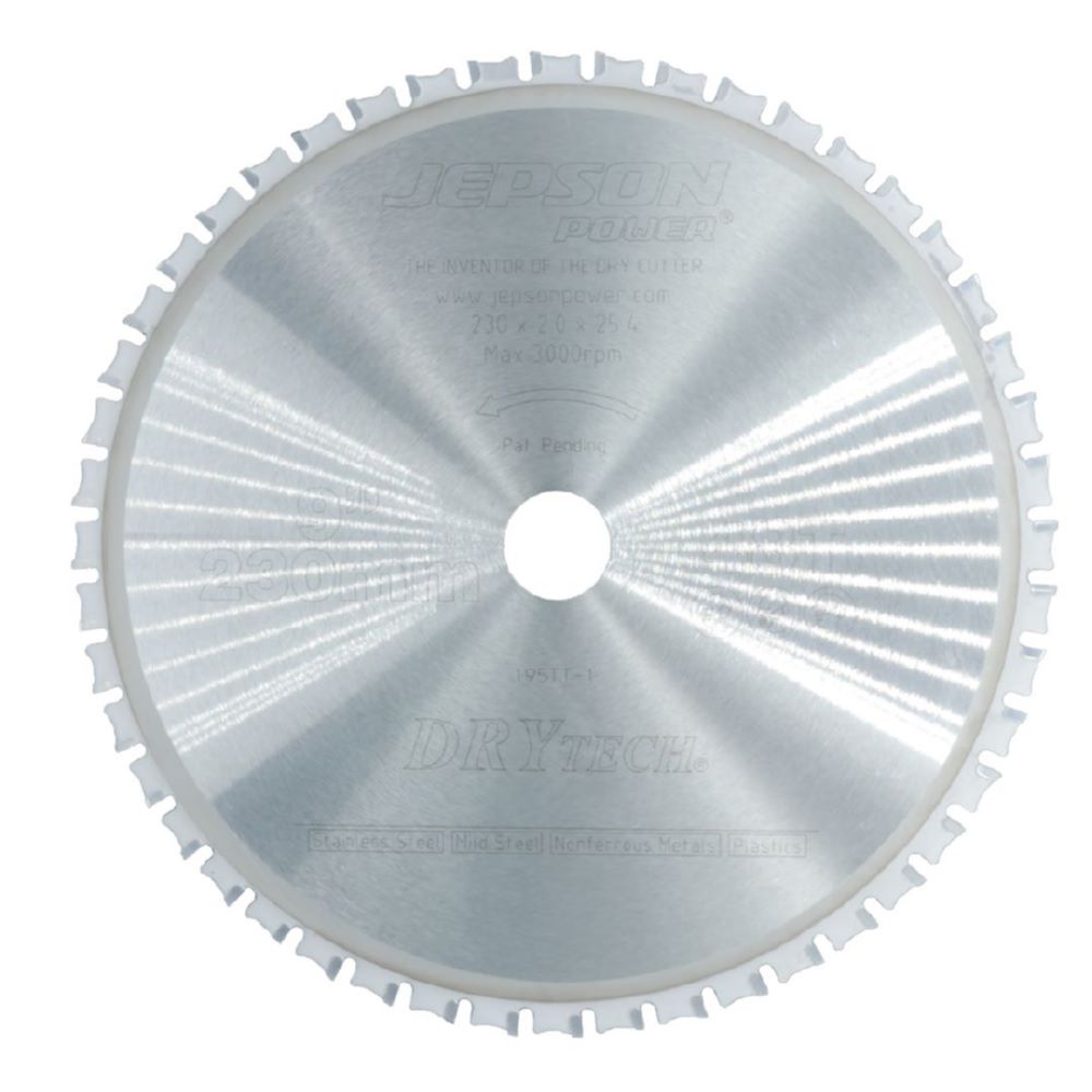 Produktbild JEPSON Drytech HM-Sägeblatt NSF Durchmesser 230 mm 48 Zähne für Inox und Stahl