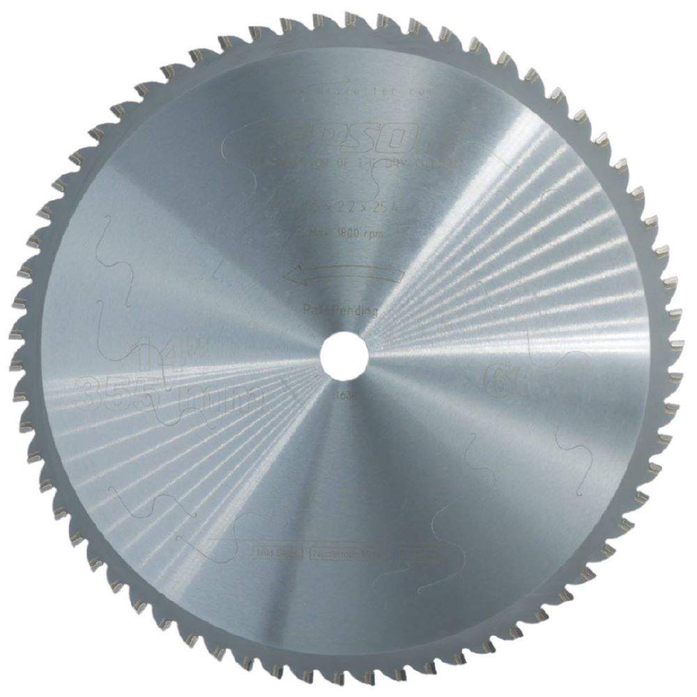 Produktbild JEPSON rytech HM-Sägeblatt Durchmesser 355 mm 66 Zähne für Stahl