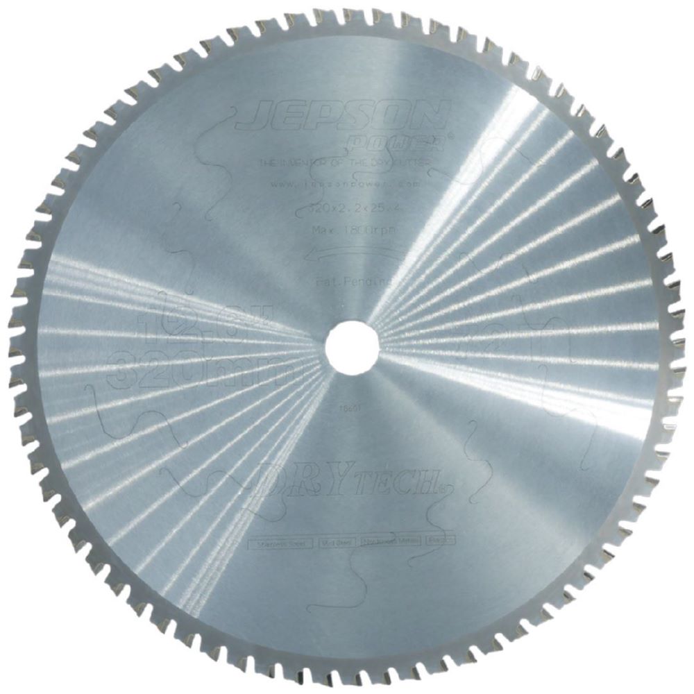 Produktbild JEPSON Drytech HM-Sägeblatt Durchmesser 320 mm 72 Zähne für Stahl dickwandig
