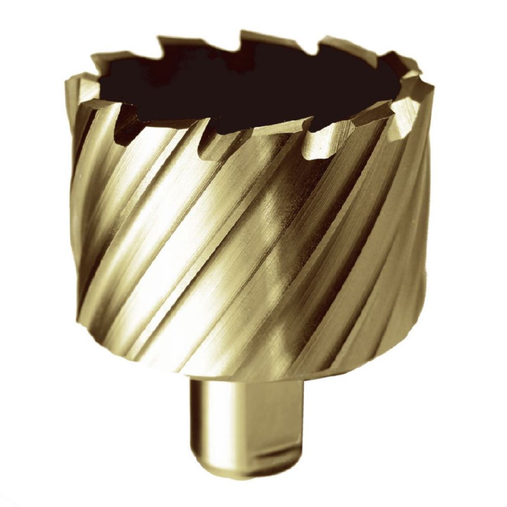 Produktbild JEPSON GOLDFINGER TiN beschichteter HSS-CO Kernbohrer Durchmesser 42 x 30 mm