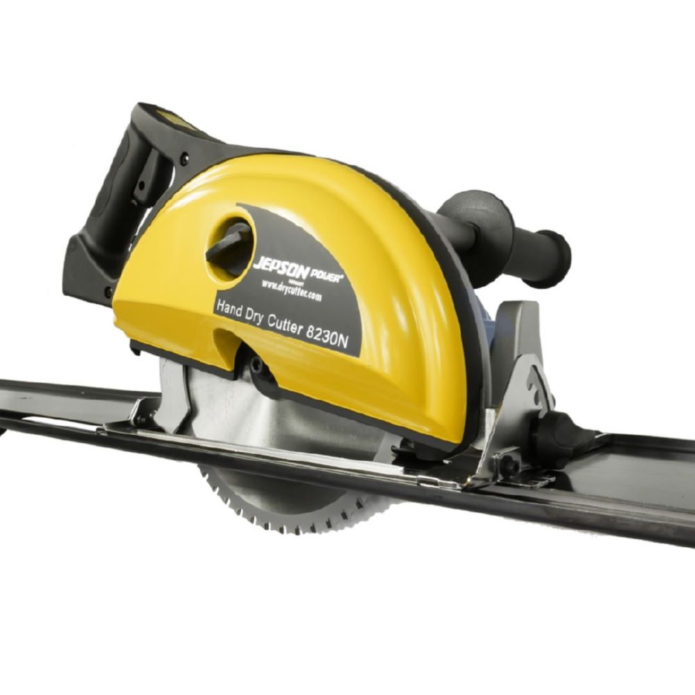 Produktbild JEPSON Hand Dry Cutter 8230N Inox Sägeblatt 230 / 48Z einstellbarer Führungsschiene 