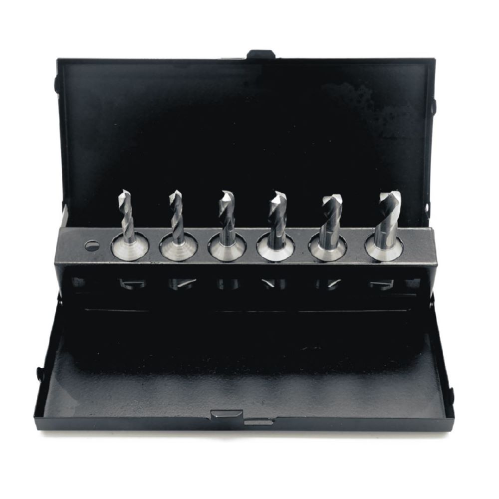 Produktbild JEPSON HSS-Spiralbohrersatz 6 - 11 mm Weldon 19