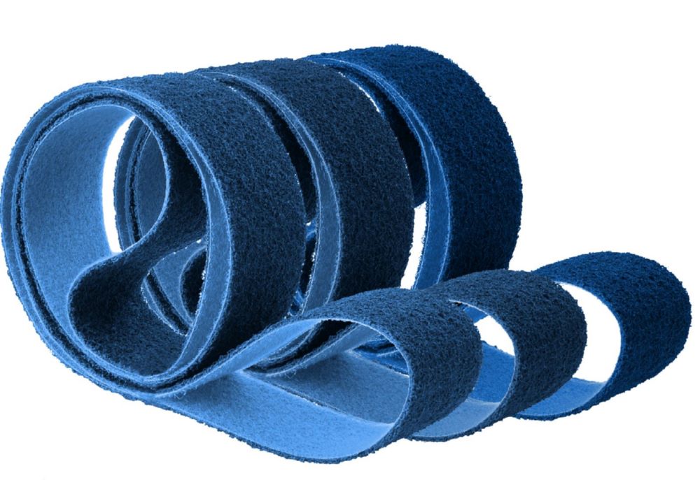 Produktbild JEPSON Oberflächenpolierbänder X-Flex Blau 40 x 760 mm fein