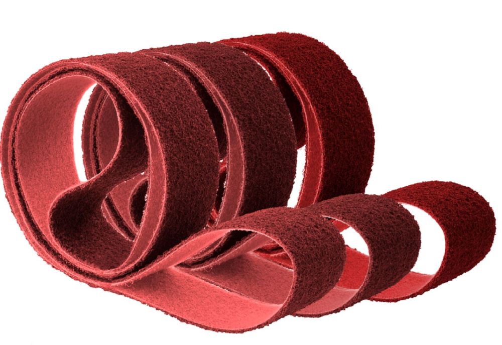 Produktbild JEPSON Oberflächenpolierbänder X-Flex Rot 40 x 760 mm mittel