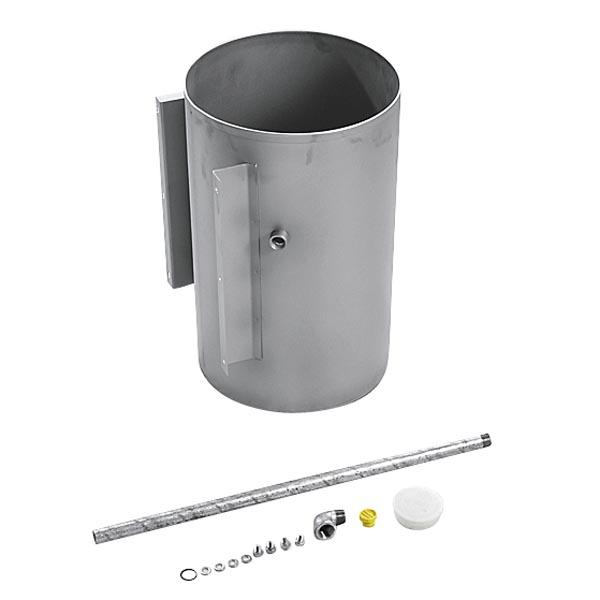 Produktbild KÄRCHER Schaumbürstenhalter Edelstahl mit geschlossenem Boden (weiß)