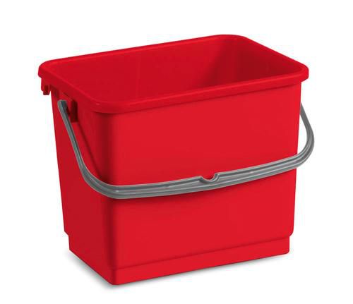 Produktbild KÄRCHER Eimer rot 4 Liter