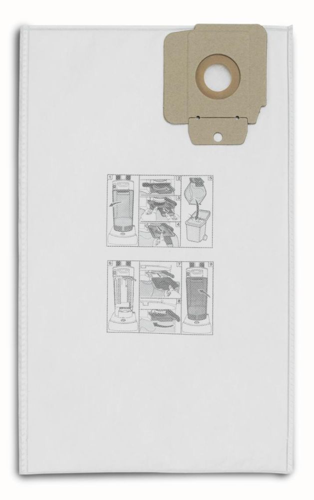 Produktbild KÄRCHER Vliesfiltertüten  3-lagig     5 St.  55 l