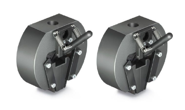 Produktbild Sauter Keilspannklemme bis 10 kN inklusive Backen Pyramidengrip