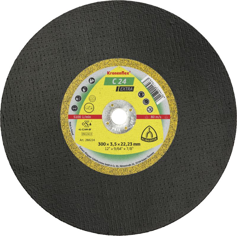 Produktbild Klingspor C 24 EX Großtrennscheiben, 300 x 3,5 x 20 mm gerade