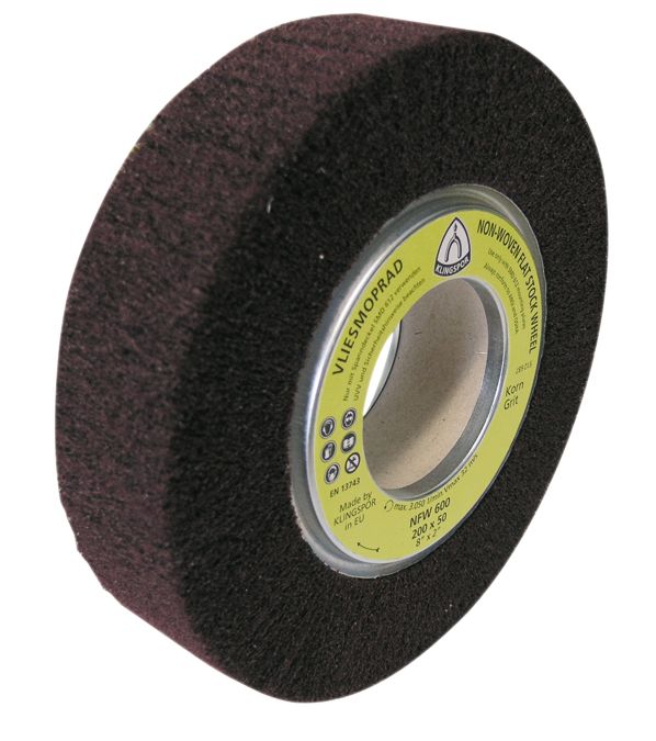 Produktbild Klingspor NFW 600 Vliesräder, 165 x 50 x 43 mm Coarse Korund