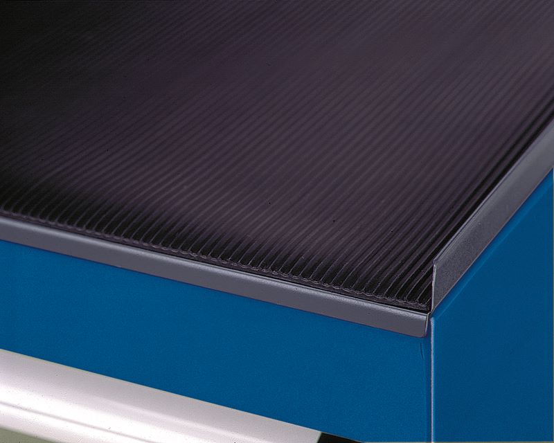 Produktbild KLW Abrollrand mit 3-seitigem Rand und eingelegtem Riefengummi bild 3