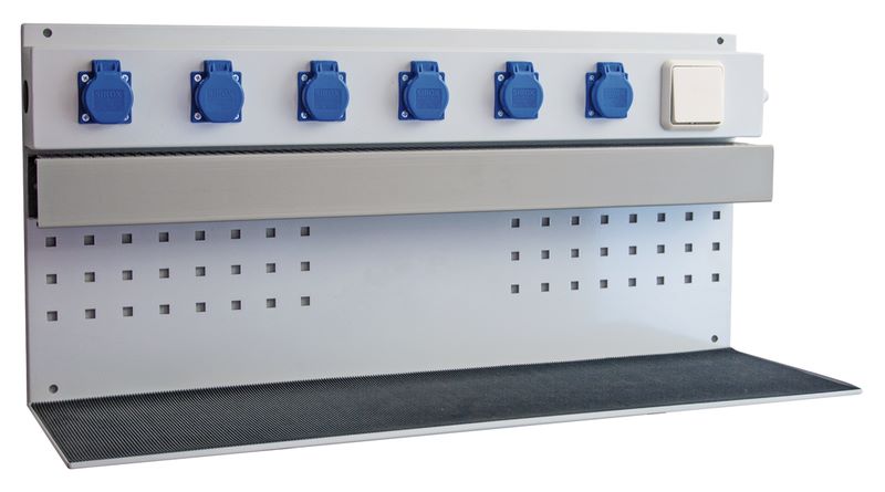 Produktbild KLW Akkuladeregal 830 x 400 x 250 mm