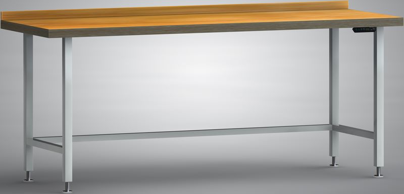 Produktbild KLW Hydraulik-Profi-Werkbank 2000 x 800 x 750 - 1030 mm mit Rückbrett