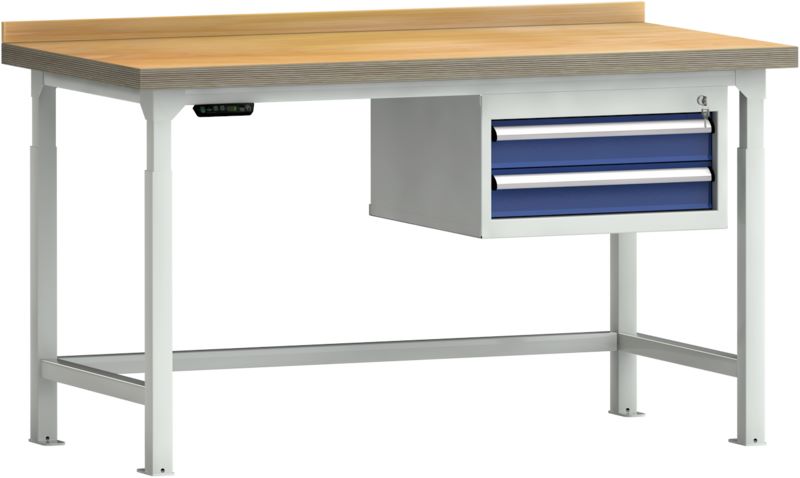 Produktbild KLW Hydraulik Werkbank Elektro höhenverstellbar 1500 x 800 x 750 mm