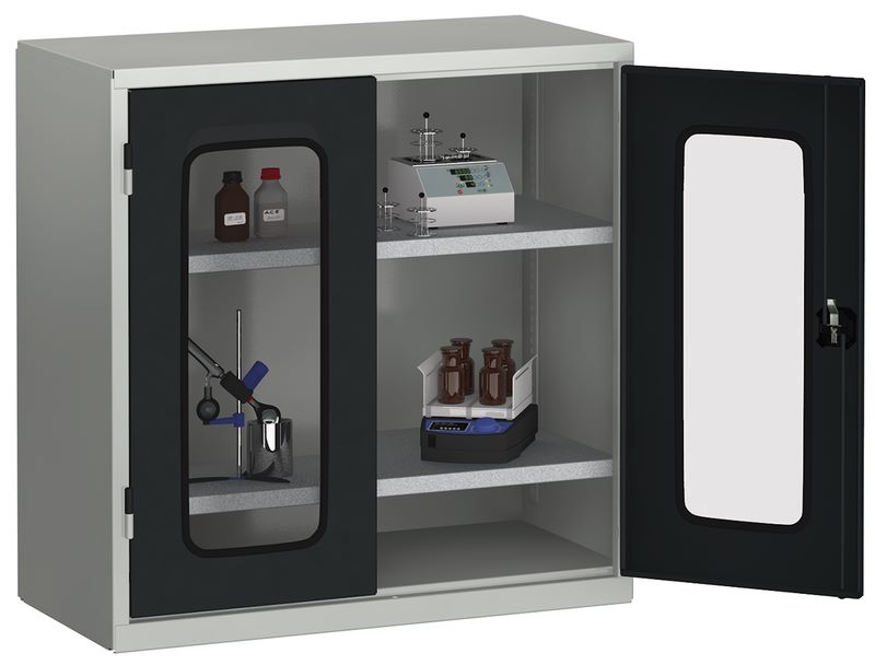 Produktbild KLW Ordnungsschrank 1000 x 950 x 430 mm Türen mit Acrylglasscheiben