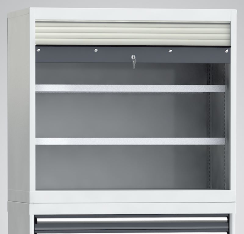 Produktbild KLW Rollladen-Aufsatzschrank 1000 x 1031 x 605 mm H x B x T