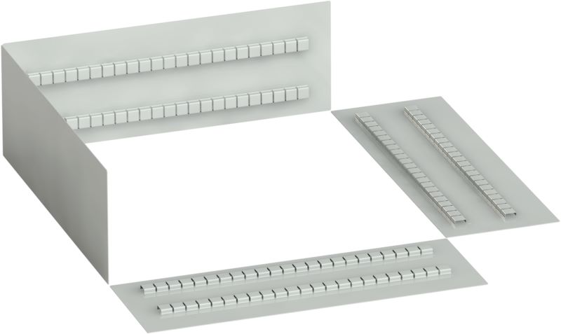 Produktbild KLW Schlitzrasterrahmen für Schublade Fronthöhe 50 mm