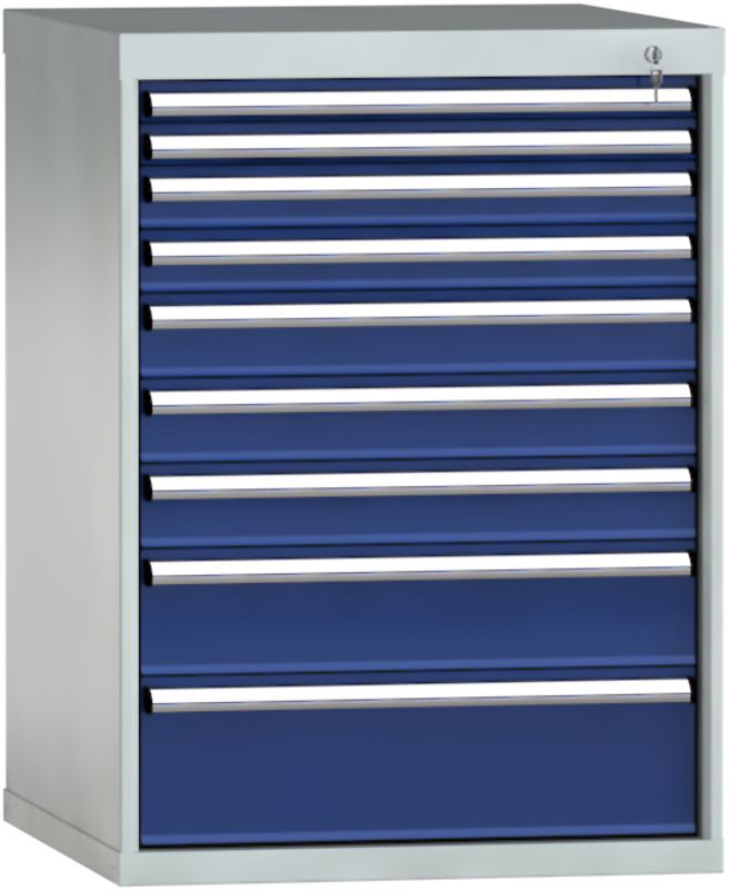 Produktbild KLW Schubladenschrank 9 Schubladen 1000 x 725 x 750 mm