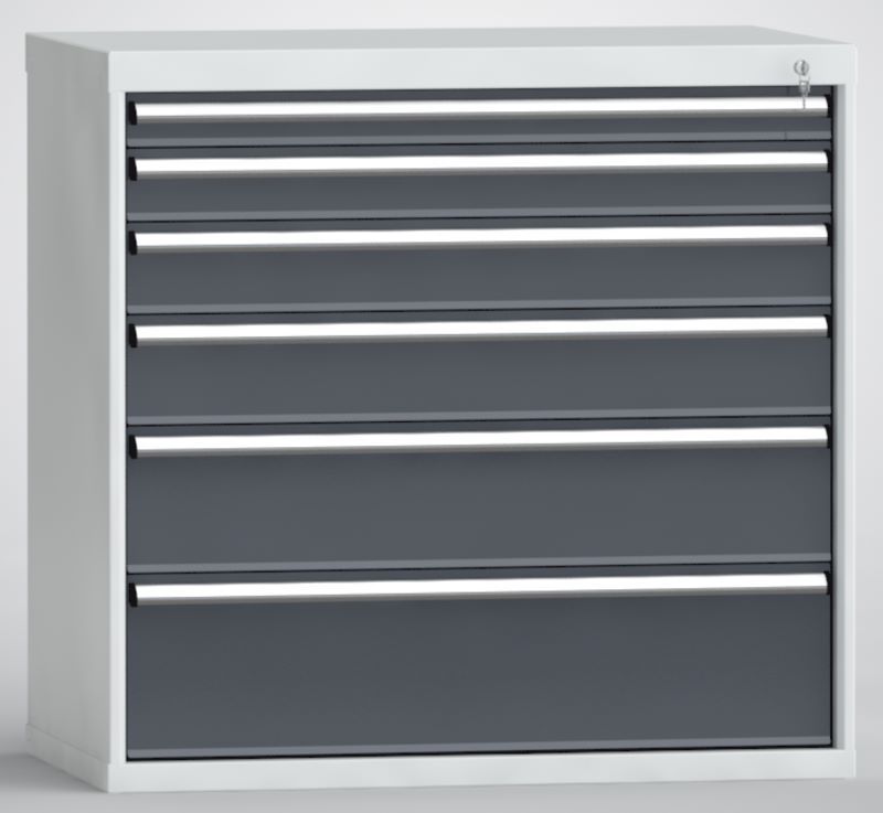 Produktbild KLW Schubladenschrank H 1000 mm B 1031 mm T 605 mm